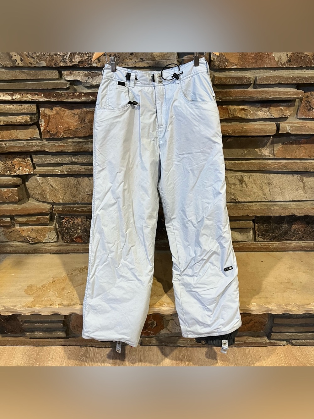 Roxy Y2K Light Gray Snow/Ski Pants